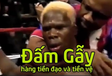 VIDEO: Cay cú khi bị trọng tài xử thua, võ sĩ đấm gục gẫy răng đối thủ