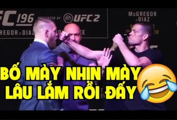 VIDEO: Phá tan tành cuộc họp báo với các màn quá khích của các võ sỹ MMA, UFC