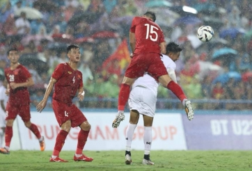 U23 Việt Nam hạ gục Myanmar trong trận 'thủy chiến' ở Phú Thọ