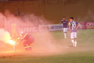 Chủ tịch Hội CĐV Nam Định: 'Không xác định được ai đã bắn pháo sáng'