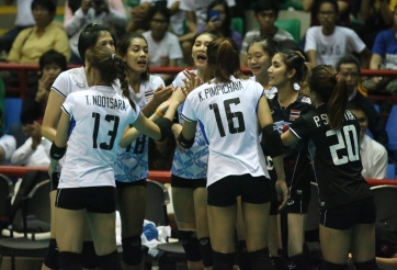 Bóng chuyền Thái Lan toàn thắng ở giải Asean Grand Prix 2019