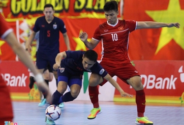 Futsal Việt Nam lỡ cơ hội làm nên lịch sử trước Thái Lan