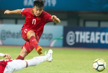 VIDEO: Trần Danh Trung nâng tỷ số lên 2-0 cho U21 Việt Nam
