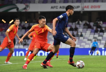 U23 Thái Lan bại trận trước U23 Trung Quốc ngay trên sân nhà