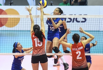 Thanh Thuý toả sáng, Việt Nam đánh bại Philippines sau 5 set kịch tính