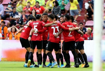 Đặng Văn Lâm dự bị, Muangthong có chiến thắng đậm ở Thai League