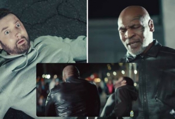 Huyền thoại Mike Tyson tung cú đấm knock out rapper Eminem