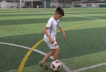 'Neymar Hà Nội' gây kinh ngạc với kỹ thuật cá nhân đẳng cấp