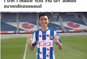 Báo Thái Lan lên tiếng 'mỉa mai' Đoàn Văn Hậu