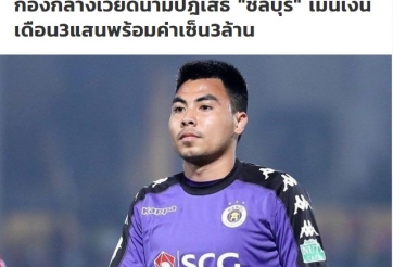 Báo Thái: 'Đức Huy từ chối Thai League vì muốn đá ở châu Âu'