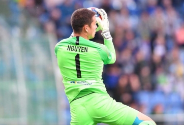Filip Nguyễn giữ sạch lưới trước đội bóng của Patrik Lê Giang