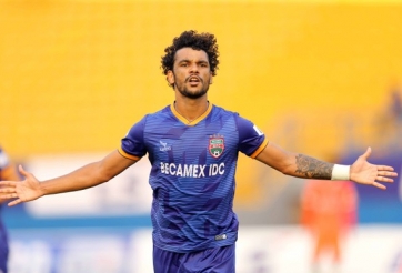 HL Hà Tĩnh hòa Bình Dương trong trận đấu có 2 quả penalty