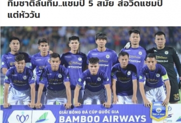 Báo Thái Lan: 'Tuyển Việt Nam thu nhỏ đang gặp khó'