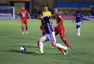 Đánh bại Hải Phòng, Hà Nội FC trở lại cuộc đua vô địch