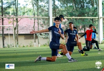 HAGL vắng chân sút chủ lực trong buổi 'luyện công' đầu tiên