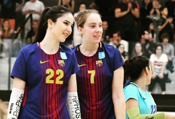 Nhan sắc của 'hoa khôi bóng chuyền Barcelona' hâm mộ Cristiano Ronaldo