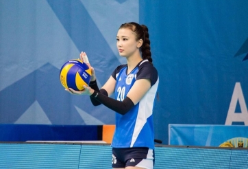 VIDEO: Ngắm 'hoa khôi bóng chuyền VTV Cup' đối đầu Trung Quốc