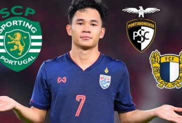 3 tuyển thủ Thái Lan sắp được trải nghiệm môi trường Ngoại Hạng Anh