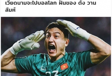 Báo Thái Lan chúc Văn Lâm được dự World Cup cùng ĐT Việt Nam