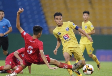Cầu thủ trẻ lập hat-trick giúp U15 SLNA hủy diệt TPHCM