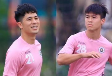 Hà Nội FC chào đón sự trở lại của Đình Trọng và Duy Mạnh