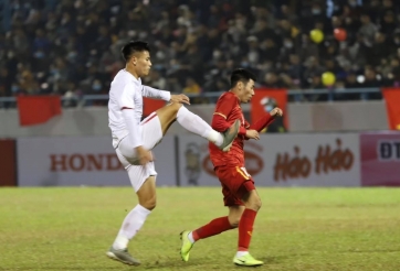VIDEO: U22 Việt Nam ban bật đẹp mắt trước khi chọc thủng lưới Tấn Trường