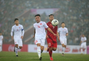 VIDEO: Bộ đôi Việt Cường - Thanh Minh phối hợp gỡ hòa cho U22 Việt Nam