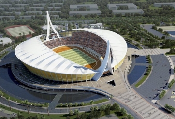 Campuchia tự hào ra mắt SVĐ hoành tráng gấp đôi sân Mỹ Đình