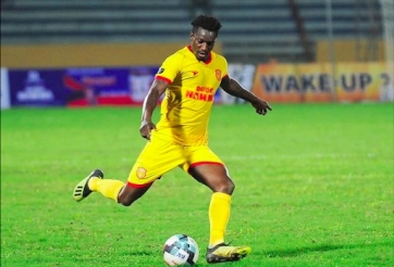 Cầu thủ Nigeria: 'Tôi chưa thể trở lại V-League'