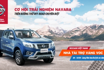 Nissan là nhà tài trợ Vàng lần thứ 3 liên tiếp của Giải đua xe ô tô địa hình Việt Nam 2017