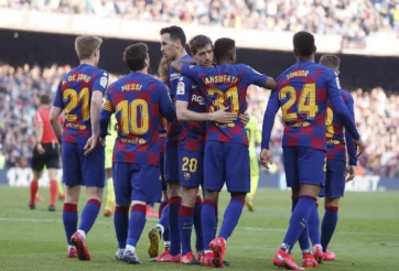 Hành động đẹp của các cầu thủ Barca dành cho đồng đội