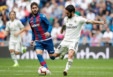 Levante vs Real Madrid: Kền Kền tìm lại chiến thắng