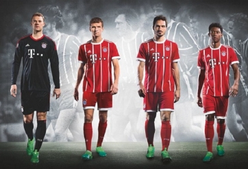 Dàn sao của Bayern cực 'ngầu' trong bộ cánh mới