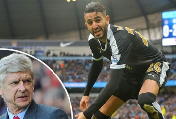 Arsene Wenger công khai ngưỡng mộ Riyad Mahrez