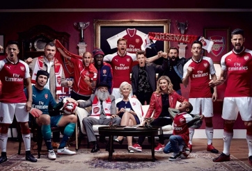 Arsenal chính thức cho ra mắt áo đấu mới cực đẹp