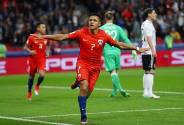 A.Sanchez hạnh phúc khi trở thành chân sút vĩ đại nhất Chile