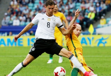 Goretzka lập cú đúp vào lưới Mexico chỉ trong vòng 1 phút