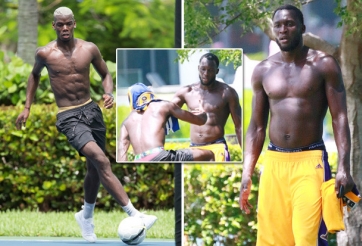 VIDEO: Toàn cảnh Pogba cùng Lukaku 'bên nhau' trên đất Mỹ