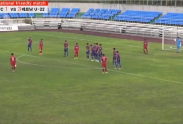 VIDEO: Quang Hải sút phạt đẳng cấp nâng tỉ số lên 4-1