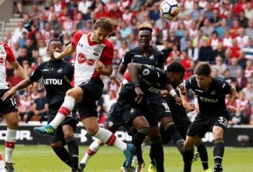 VIDEO BẢN QUYỀN: Southampton 0-0 Swansea (V1 Ngoại Hạng Anh)
