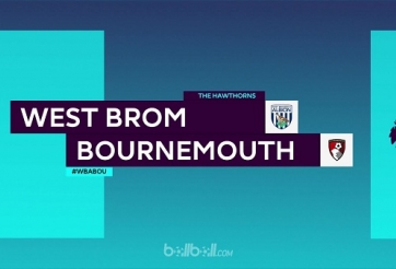 VIDEO BẢN QUYỀN: West Brom 1-0 Bournemouth (V1 NH Anh)
