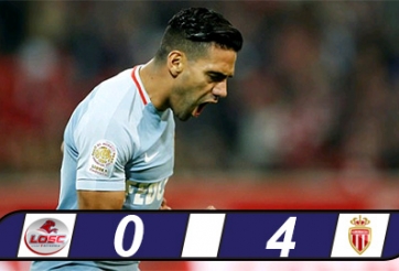 Highlights: Lille 0-4 Monaco (Ligue I)