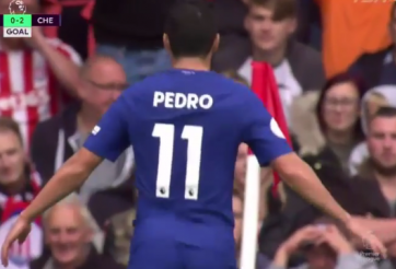 VIDEO: Pedro nhân đôi cách biệt cho Chelsea
