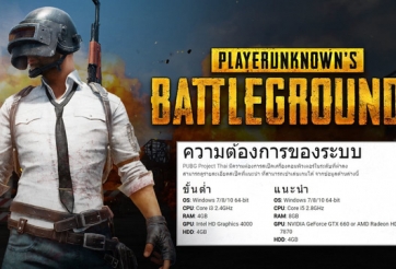 PUBG Corp xác nhận sắp ra mắt một phiên bản Made in Thái Lan giá rẻ
