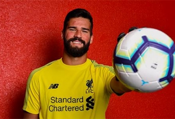 Alisson Becker tuyên bố về danh hiệu Quả bóng vàng 2019