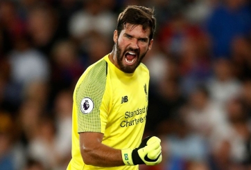 Vượt xa De Gea, Alisson Becker đạt danh hiệu cao quý