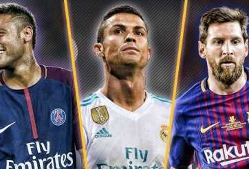 Neymar chọn ra cầu thủ xuất sắc nhất giữa Messi và Ronaldo