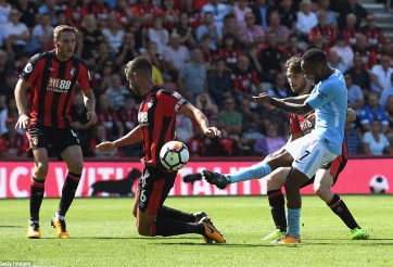 Highlights: Bournemouth 1-2 Man City (V3 Ngoại hạng Anh)