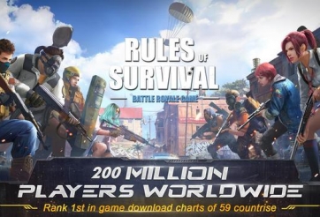 Rules of Survival đã kiếm được hàng chục triệu USD 