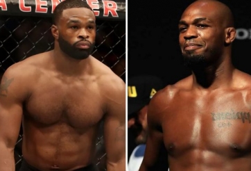 Jon Jones đề nghị giúp Woodley 'nện' Colby Covington 